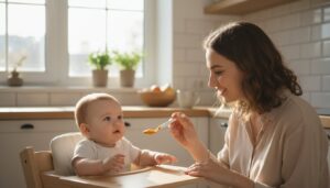 Cum se începe diversificarea la bebeluși: Ghidul tău plin de răbdare și iubire pentru 2026